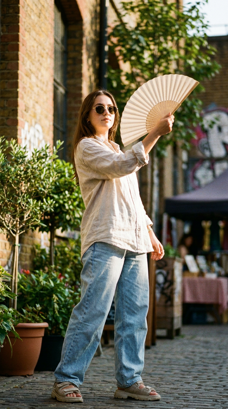 Chiltern Bamboo Hand Fan